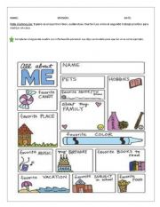 English Worksheet: TEXTO