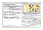 English worksheet: Unit 4 - Lesson 1 - Life Concerns