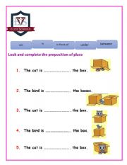 prepositions and past simple quiz