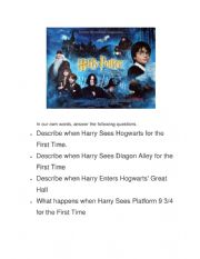 Harry potter description