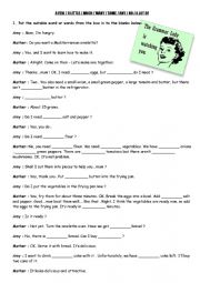 English Worksheet: quantifiers