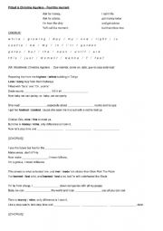 English Worksheet: Listening activity - Feel this moment (Pitbull & Xtina Aguilera)