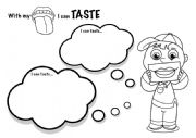 5 senses: taste