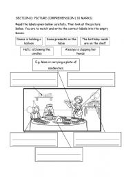 English Worksheet: English Revision