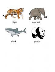 English Worksheet: Animals