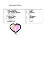 English Worksheet: Saint Valentine�s day