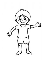 English Worksheet: BODY PARTS TO CUT