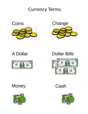 English worksheet: Money