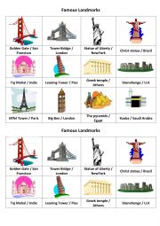 Famous Landmarks Around The World