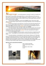 Newgrange - Reading Comprehension