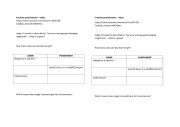 English Worksheet: Creative punishments video