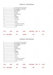 English Worksheet: Activity