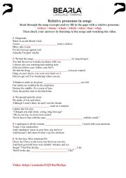 English Worksheet: preposition 