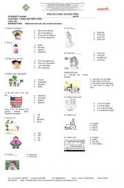 English Worksheet: THIRD