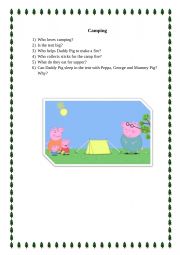 Peppa Pig camping
