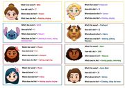 Disney Character Profiles (Part 1)