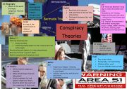 English worksheet: Intent for a scheme of work on Conspiracy Theories