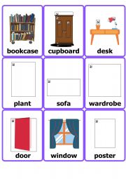 English Worksheet: Furniture