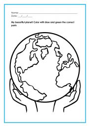 English Worksheet: Environment