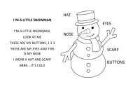 I�m a lillte snowman