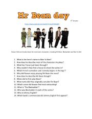 Mr Bean day - 6th January