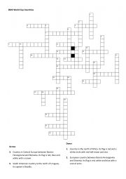 2022 World Cup Countries Crossword
