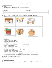 basic English - ESL worksheet by tsamar