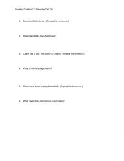 English Worksheet: Read and Response