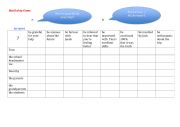 Battleship Game Emotions (Intermediate level) +Verb To Be  (Simple Past Tense) 