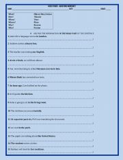 ASKING QUESTIONS WORKSHEET