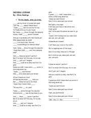 SONG FILL THE GAPS BASIC PERSONAL PRONOUNS
