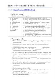 English Worksheet: Listening Comprehension 