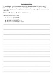 English Worksheet: Ned Kelly role play