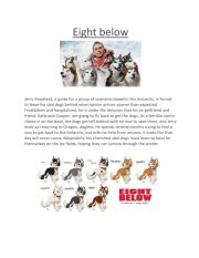 English Worksheet: Eight Below Film - question worksheet