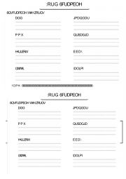 English Worksheet: Family Vocabulary