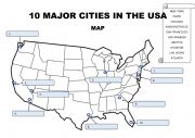 10 MAJOR CITIES IN THE USA