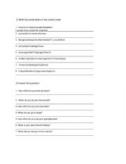 when/how often - ESL worksheet by akdeniz1436