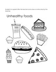 Unhealthy food