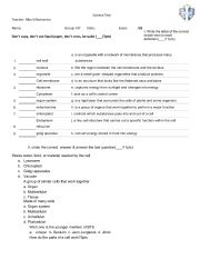 English Worksheet: crossword