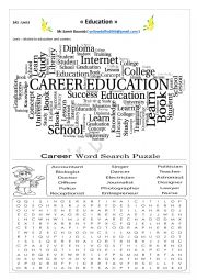 English Worksheet: Education