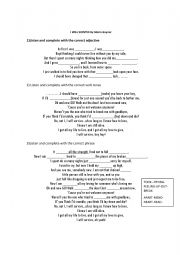 English Worksheet: I WILL SURVIVE