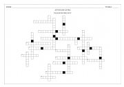 English Worksheet: PLACES IN THE CITY - CROSSWORDS