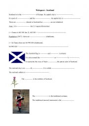 English Worksheet: Webquest Scoltland