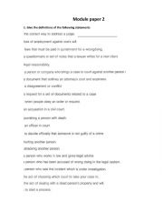 English Worksheet: law english