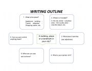 English Worksheet: WORKSHEET WRITING AMERICAN LANGUAGE HUB