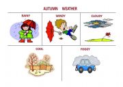 English Worksheet: Autumn weather