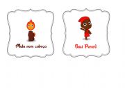English Worksheet: Brazilian Legends Cards