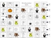 English Worksheet: halloween maze