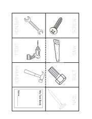 English Worksheet: Toolbook