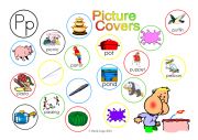 Pp Picture Covers: An exercise in phonics with answer key and cumulative notes.